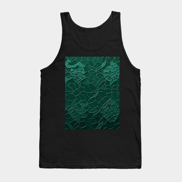 Broken glass tile and mosaic Tank Top by webbygfx